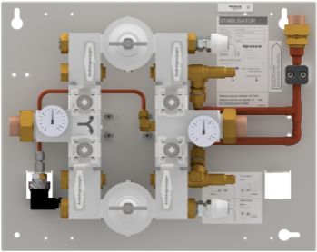 Operating pressure regulator Multistab